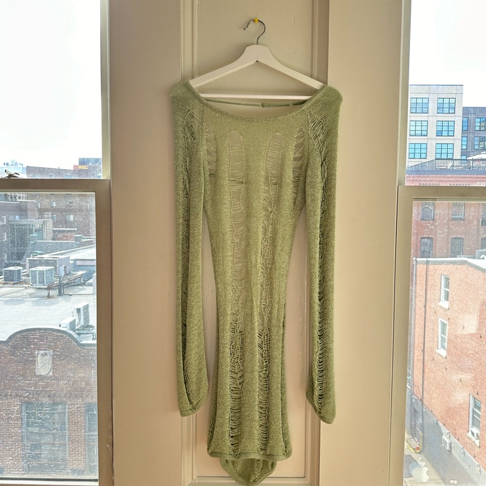 Jaded London Green Dress For Women